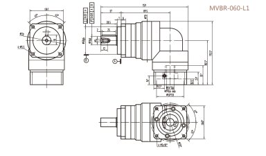 MVBR060系列行星減速機減速比決定因素