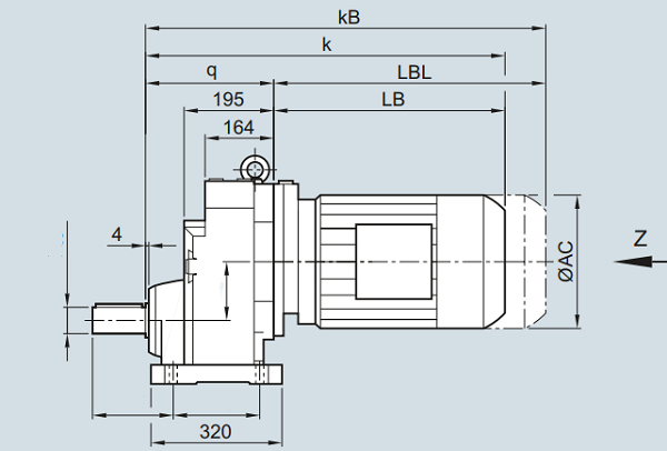 E149減速電機,EF149減速器,EZ149齒輪減速箱,減速機